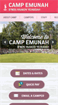 Mobile Screenshot of campemunah.com